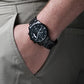 To My Husband - You Make Me So Proud - Engraved Black Chronograph Watch - ZILORRA