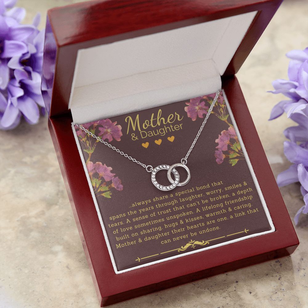 Personalized To My Daughter Necklace From Mom Mother I Love You Letters For  Her Daughter Birthday Graduation Christmas Customized Gift Box Message Card  - Siriustee.com