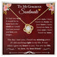 To My Gorgeous Soulmate - Love Knot Necklace RBF - ZILORRA