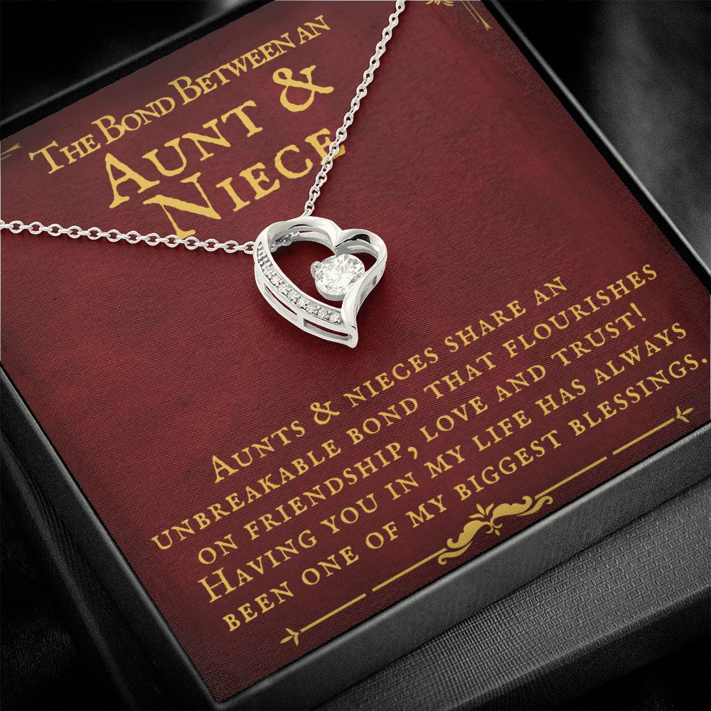 Aunt & Niece Gift - Forever Love Necklace - ZILORRA